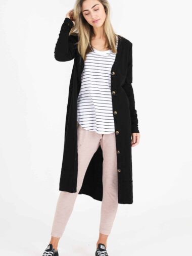 Lucy Cardigan Black 3rd Story Clothing