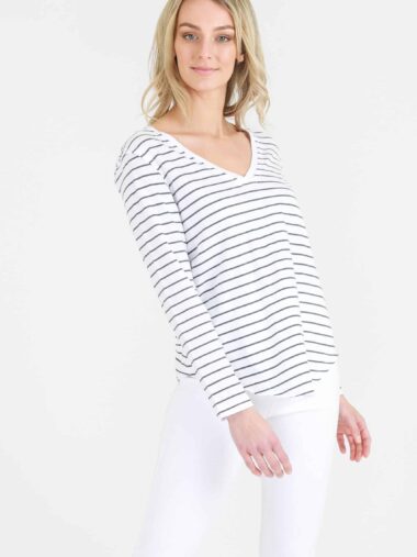 Nora Tee Stripe 3rd Story Clothing