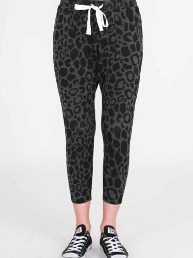 Cheetah Pant Grey 3rd Story Clothing