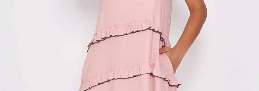 Clara Dress Blush Leoni