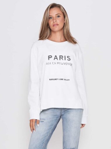 Paris Sweater White Leoni