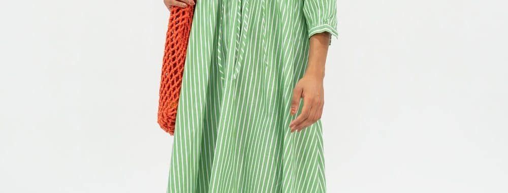 Cotton Dress Green