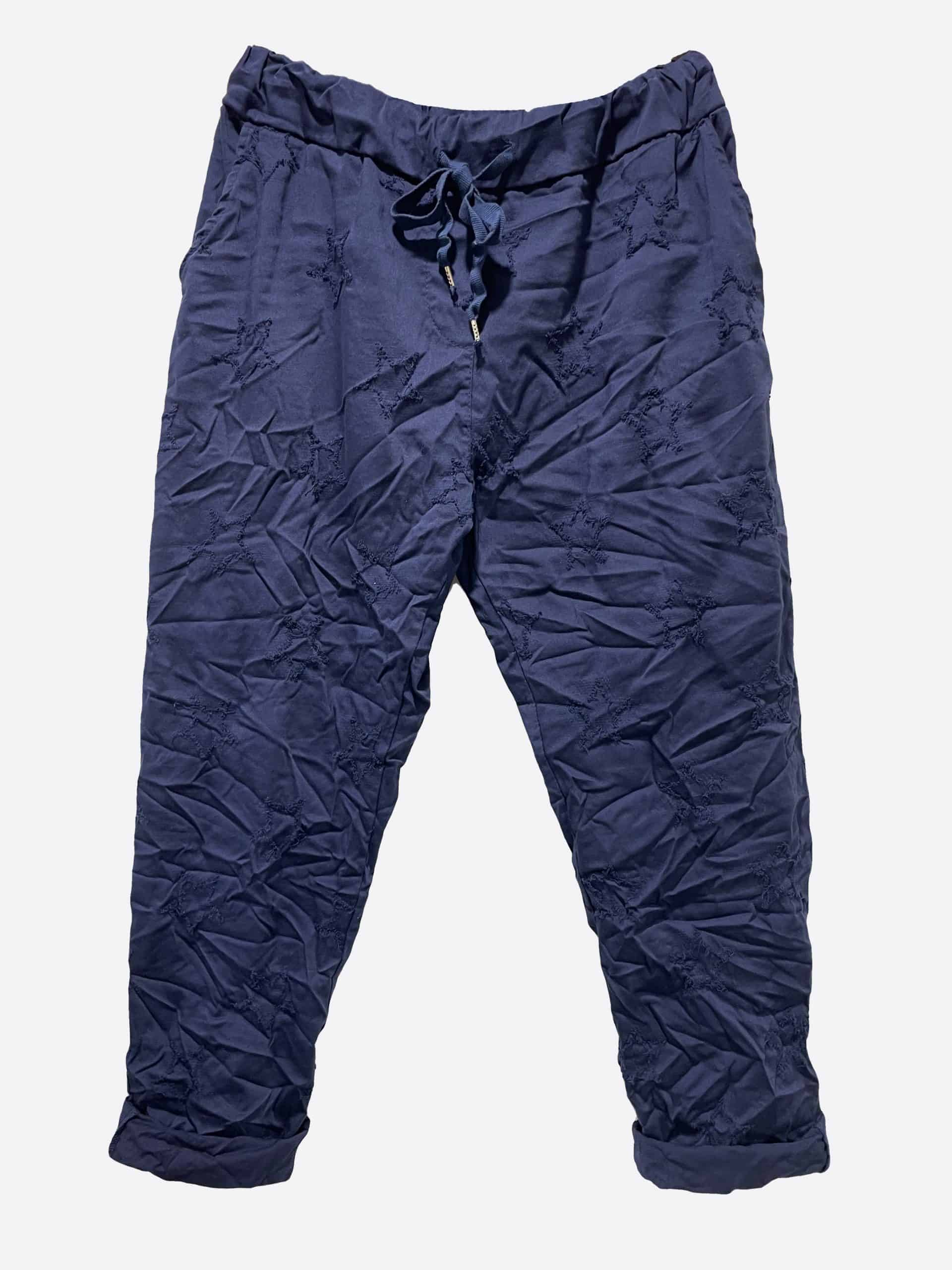 Star Pants Navy La Strada