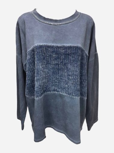 Knit Sweater Blue La Strada