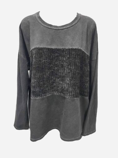 Knit Sweater Black La Strada