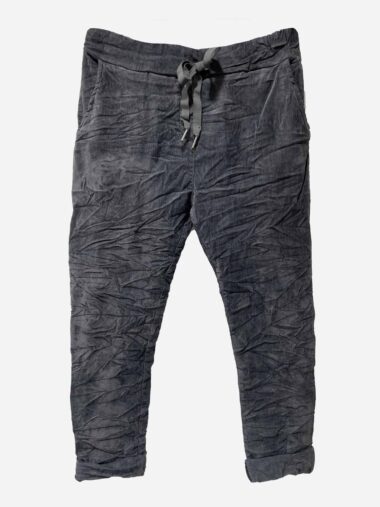 Cord Pants Grey La Strada