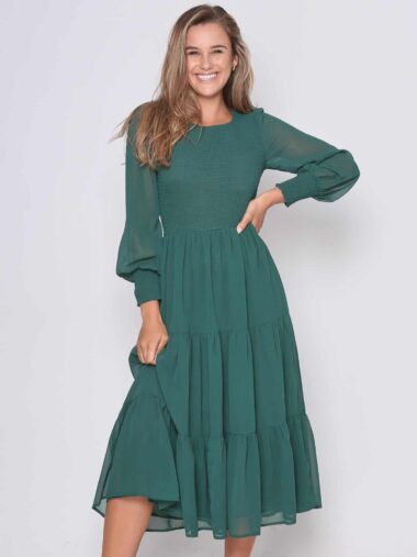 Phoenix Dress Green Leoni