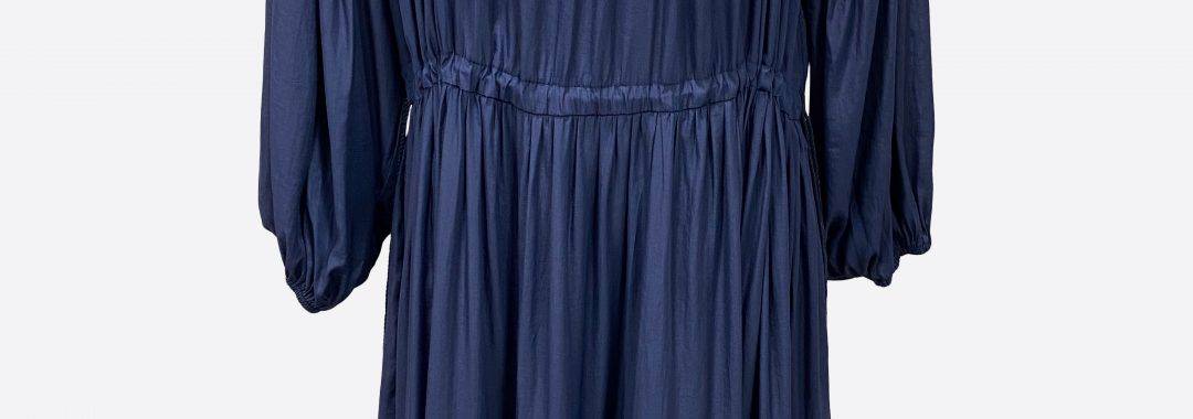 LS Tassel Dress Navy Worthier