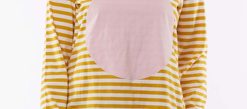 Mabel Spot Tee Blush Elm Lifestyle