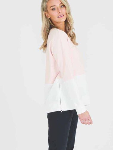 Hailey Sweater Pink 3rd Story Clothing