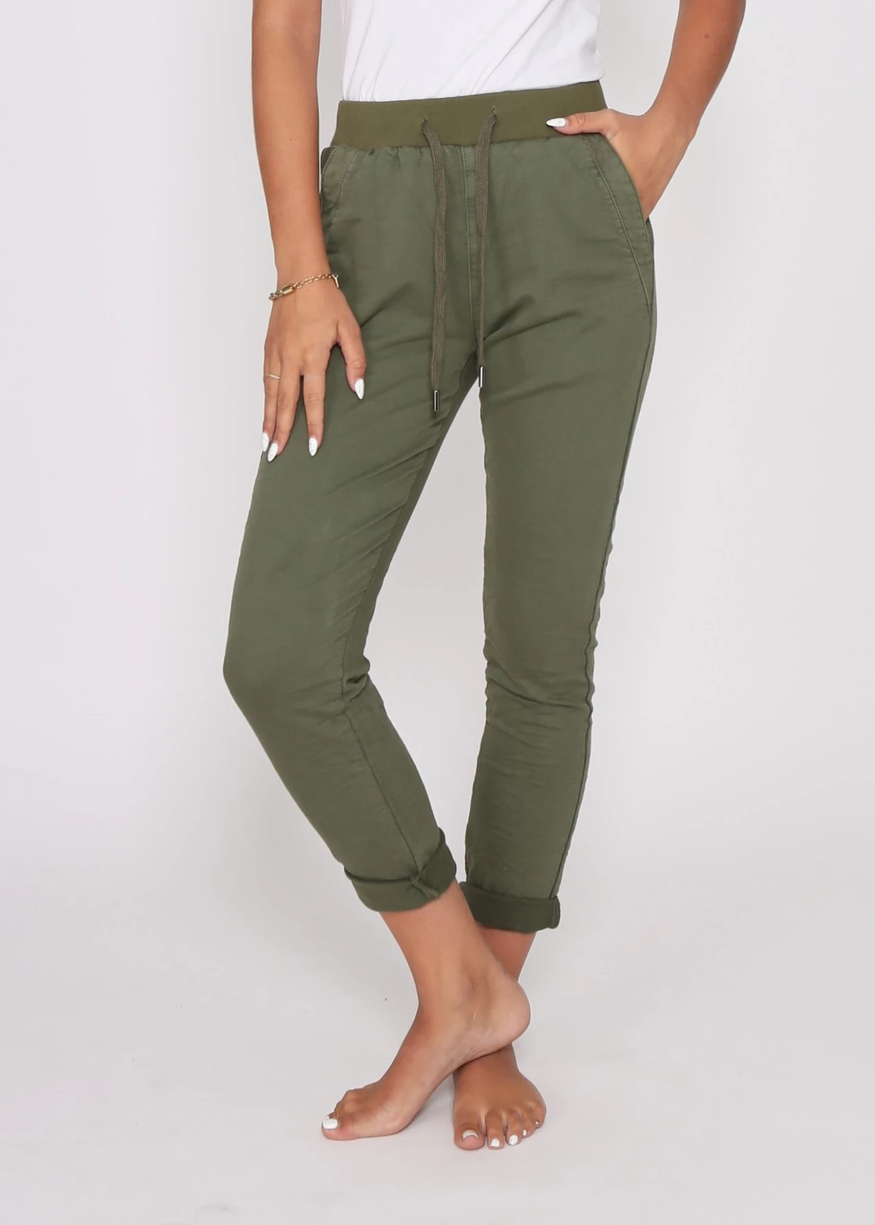 Chino Jogger Green Monaco Jeans