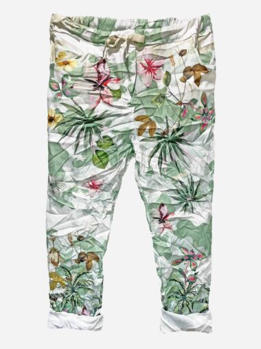 Tropical Pants Mint La Strada