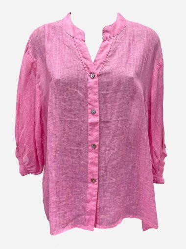 Linen Shirt Pink Worthier