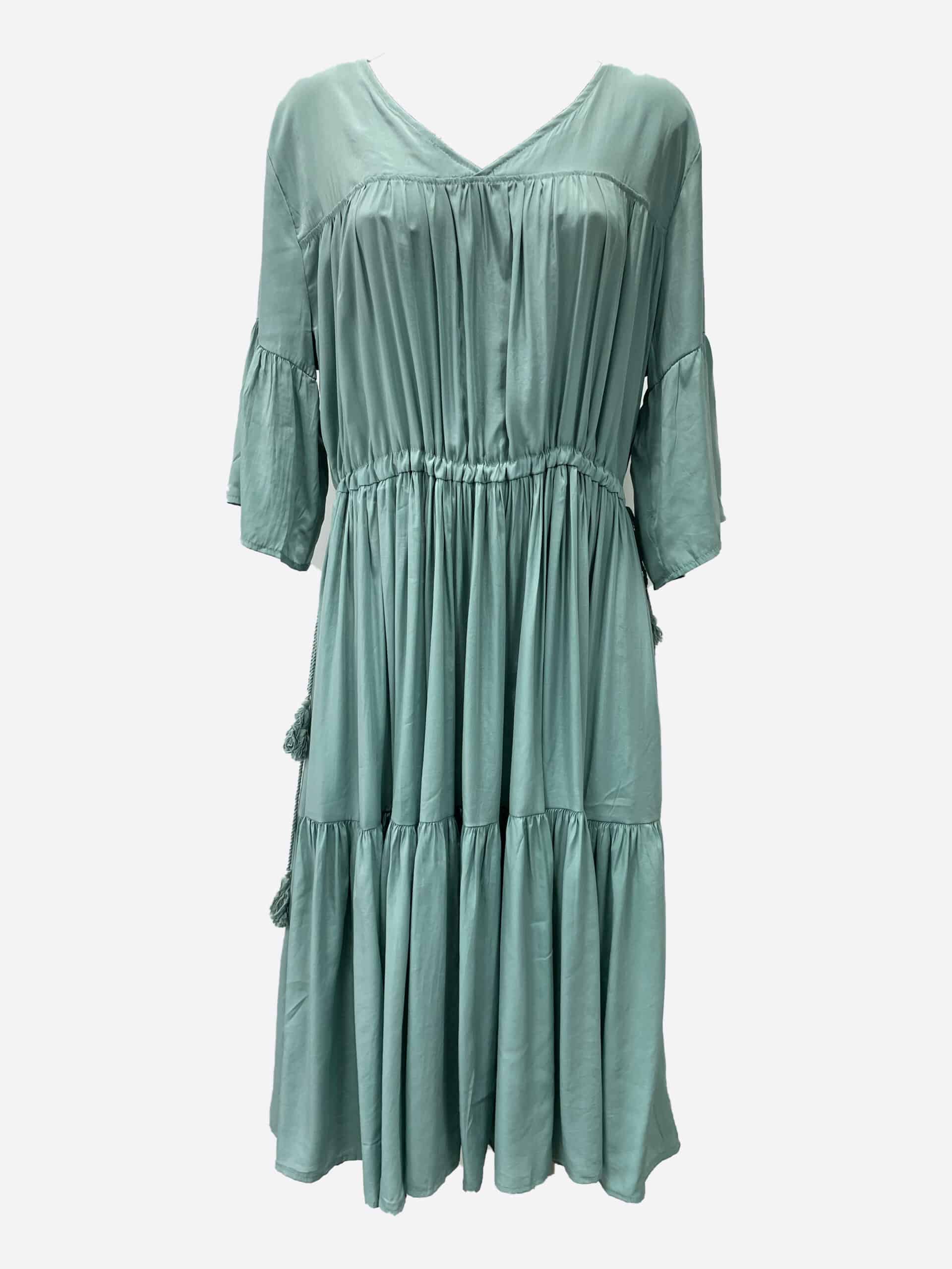 Tassel Dress Mint Worthier