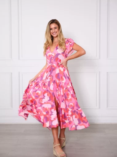 Blossom Dress Pink Leoni