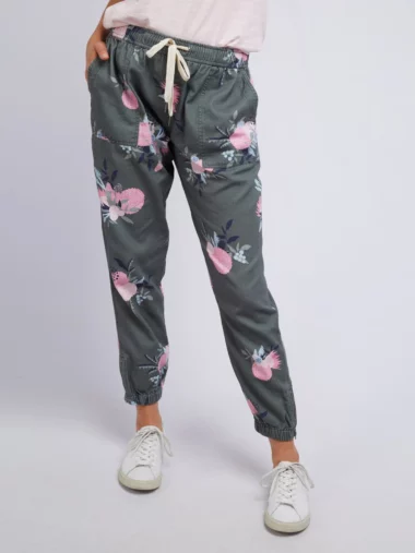 In Bloom Pant Green Elm Lifestyle