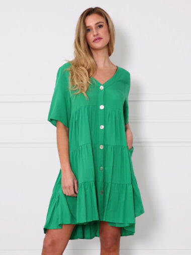 Byron Dress Green Leoni