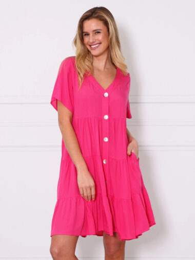 Byron Dress Pink Leoni