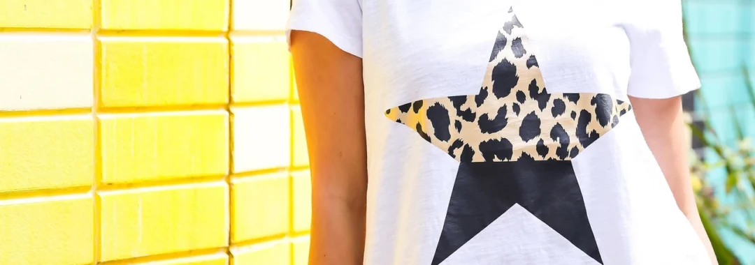 Splice Leopard Tee White 3rd Story Clothing