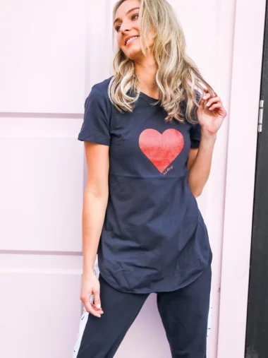 Red Heart Tee Ink 3rd Story Clothing