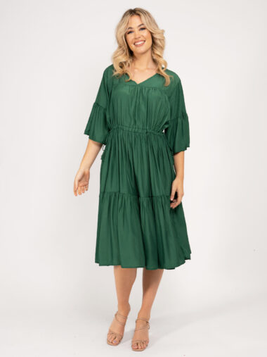 Tassel Dress Green Worthier