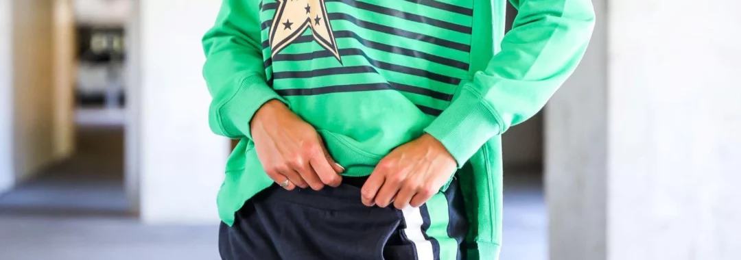 Gold Star Sweater Green 3rd Story Clothing