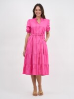 Cotton Tiered Dress