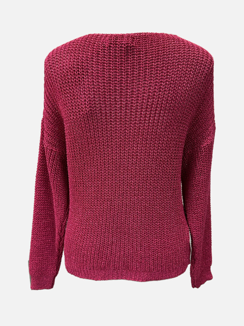 Metallic Knit Pink La Strada