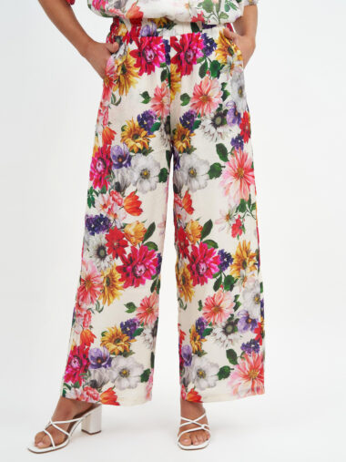 Tencel Relaxed Pant Beige Liberty Rose