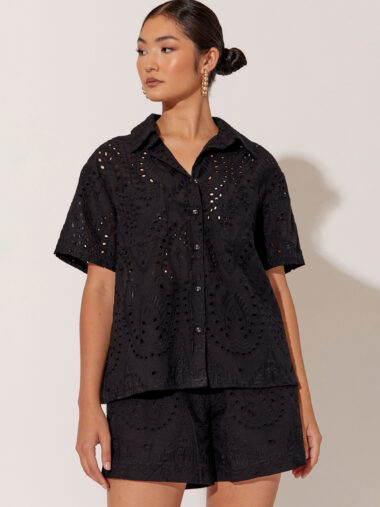 Relaxed Broderie Shirt
