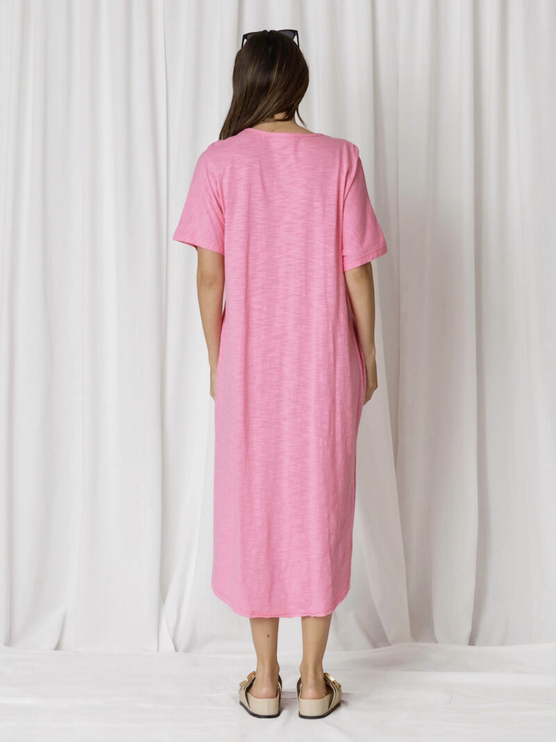 Star Tee Dress Pink Love Lily The Label