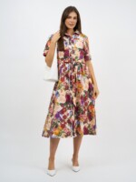 Trim Detail Shirt Dress