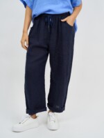 Linen Relaxed Pant Beige La Strada Linen Relaxed Pant Beige La Strada