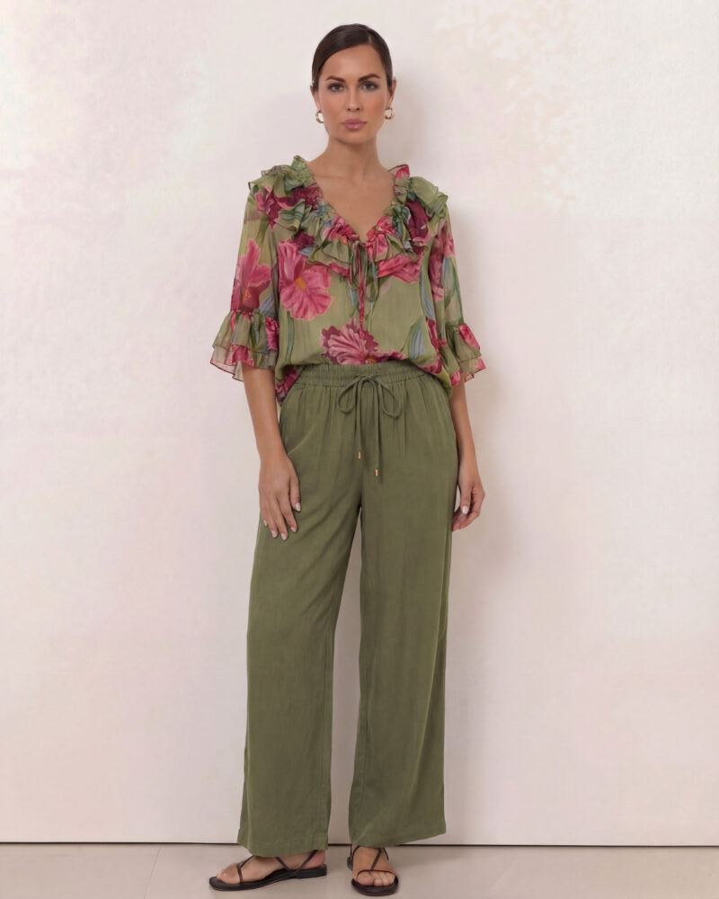 Cupro Relaxed Pant