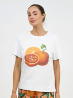 Print Cotton Tee