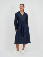 Collared Denim Dress