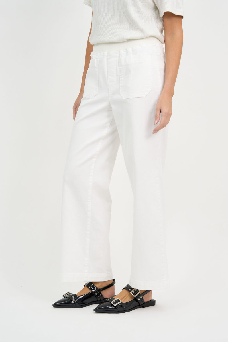 Carpenter Stretch Leg Jean White Threadz