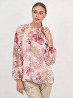 Silk Blend Neck Tie Top