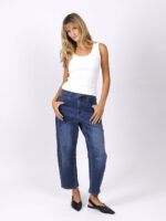 Toni Barrel-Leg Jeans Light Blue Leoni