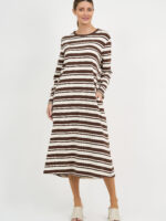 Straight Cotton Jersey Dress