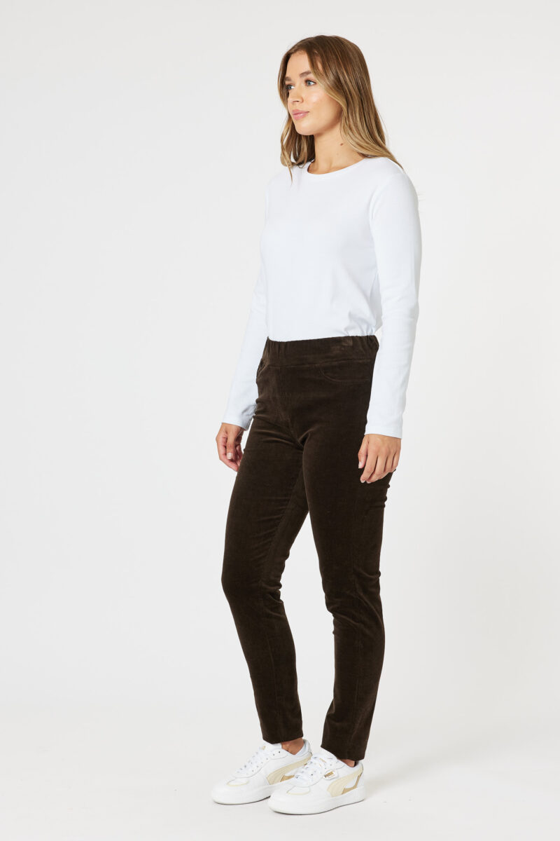 Harper Corduroy Pants Chocolate Gordon Smith