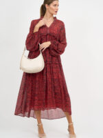 Tiered Midi Dress