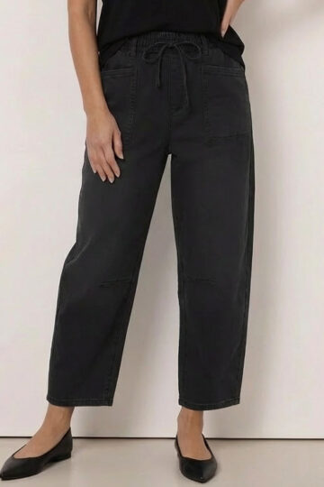 Leo Barrel Jean Black Monaco Jeans