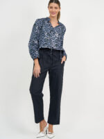 Cotton Frill Neck Top
