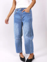 Toni Barrel-Leg Jeans Light Blue Leoni