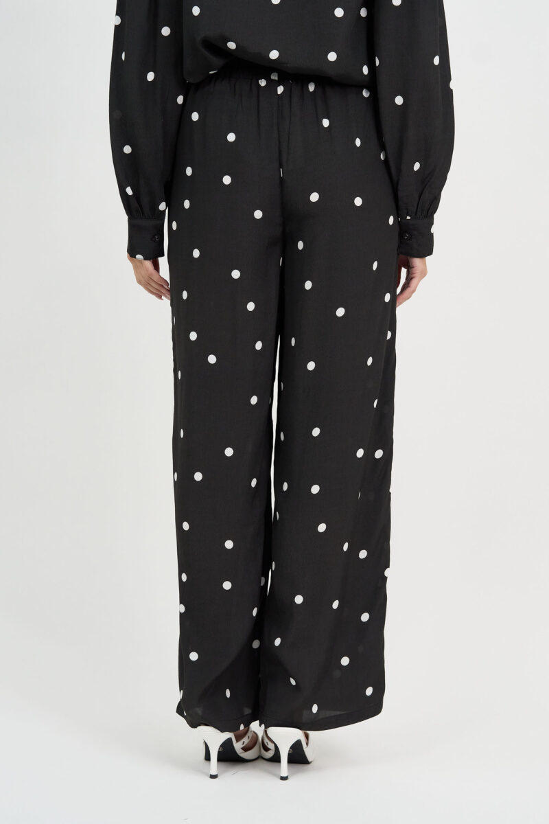 Viscose Relaxed Pant Black Liberty Rose