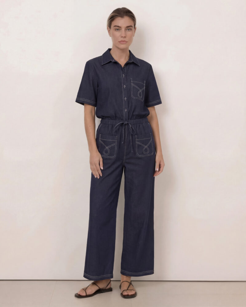 Patch Pocket Denim Shirt