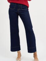 Pocket Front Wide Leg Jean