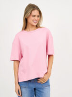 Cotton Jersey Relaxed Tee Royal Blue Liberty Rose Cotton Jersey Relaxed Tee Royal Blue Liberty Rose