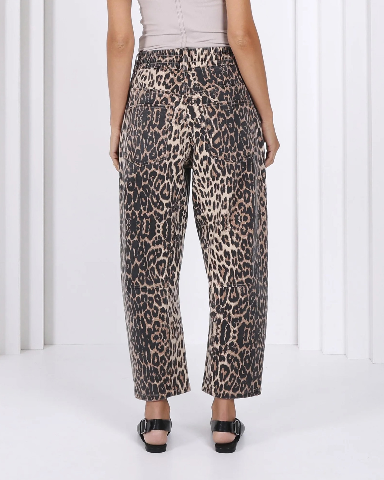 Leo Barrel Jean Leopard Monaco Jeans Leo Barrel Jean Leopard Monaco Jeans
